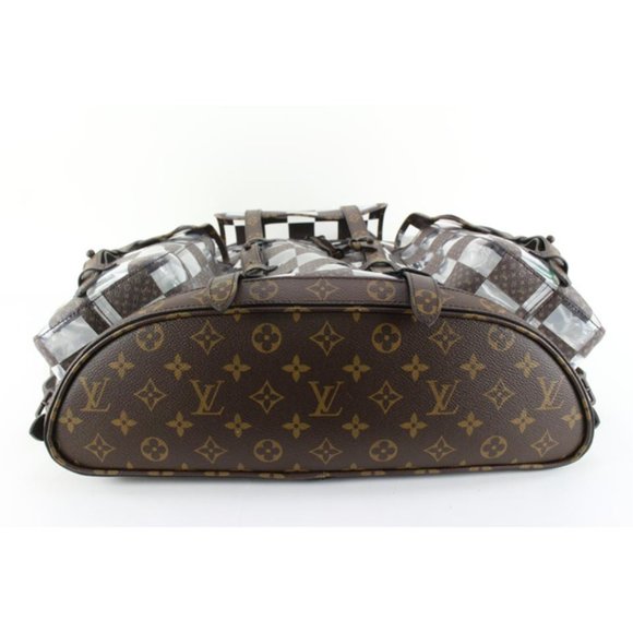 Louis Vuitton Virgil Abloh Monogram Chess Christopher Backpack 21lz720s - Picture 12 of 12